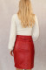 Jupe Cuir Agneau Femme : dua.r