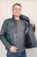 BLOUSON CUIR HOMME : CLEM