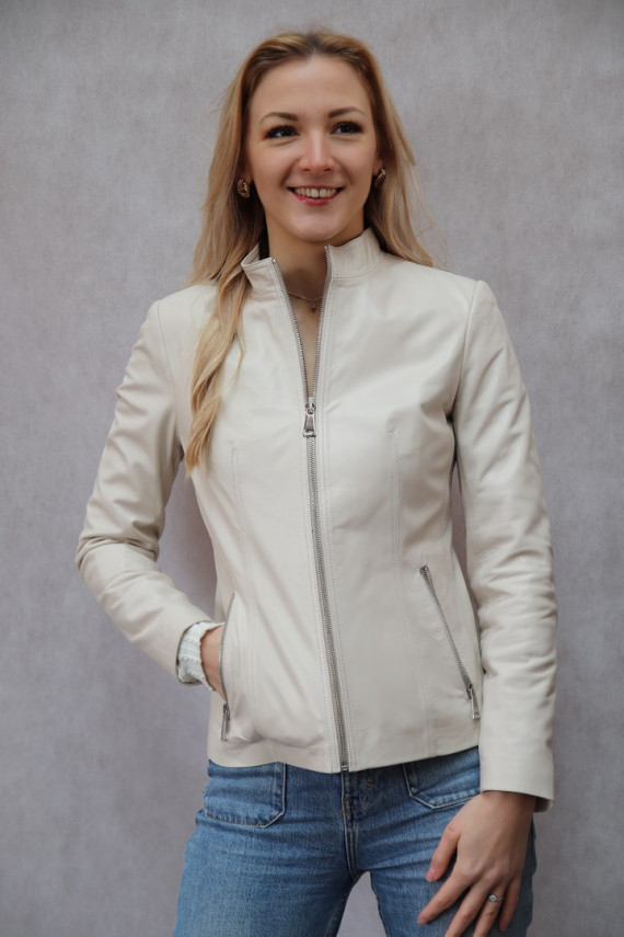 BLOUSON CUIR FEMME : KARINA.C