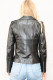 BLOUSON PERFECTO CUIR FEMME : IRINA.n