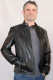 BLOUSON CUIR HOMME : LOUIS.N