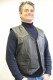 GILET CUIR HOMME : KOFFEE.N