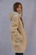 VESTE 3/4 MOUTON REVERSIBLE : GASSAVA.