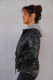 BLOUSON CUIR FEMME : LAURA.N