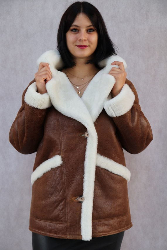 VESTE MOUTON FEMME : LENE.