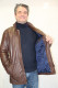 VESTE CUIR HOMME : DENNIS