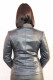 BLOUSON SPENCER CUIR FEMME : METAL.B