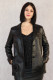 BLAZER CUIR FEMME : ZIA