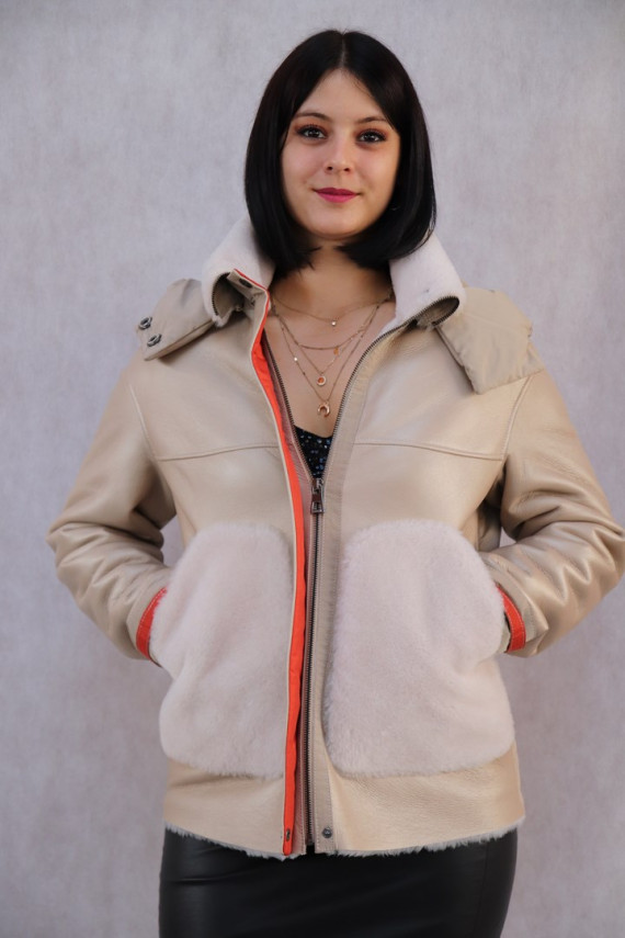 BLOUSON MOUTON FEMME : ENNA