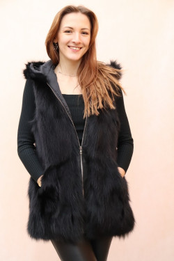 GILET FOURRURE RENARD : 1763