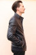 BLOUSON CUIR HOMME : CLAUDIO