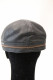 Casquette stetson cuir noir : 66.27.301.N