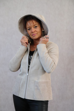 VESTE MOUTON FEMME : 19647.B