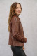 BLOUSON CUIR AGNEAU FEMME : PP 100