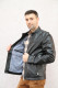 BLOUSON CUIR HOMME : BION.2