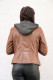 BLOUSON CUIR FEMME : RIKA.C