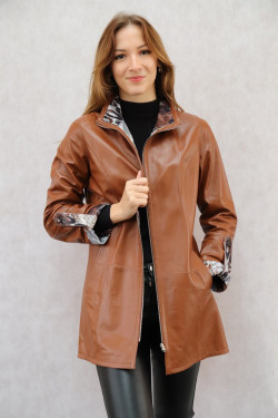 VESTE CUIR FEMME : Z.203