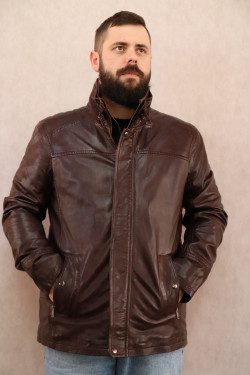 VESTE CUIR HOMME : EDOUARDO