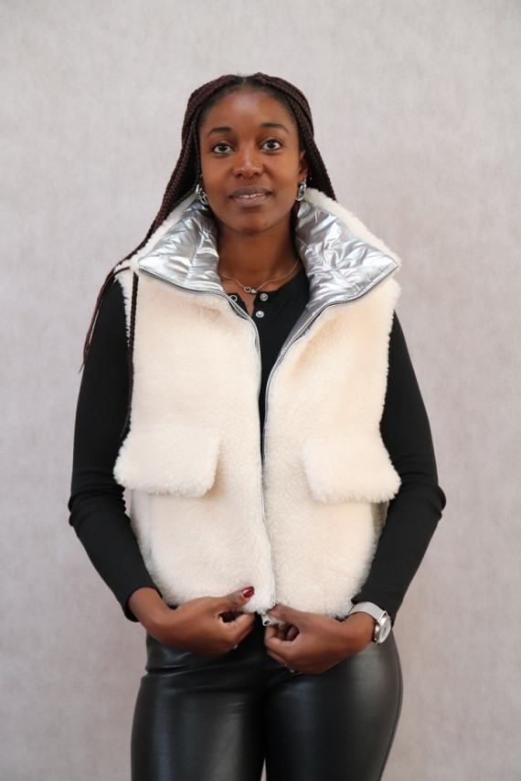 GILET LAINE AIR WOOL : JESS