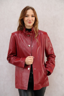 VESTE CUIR FEMME : ZABOU.G