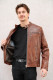 BLOUSON CUIR HOMME : NAROLD