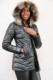 DOUDOUNE CUIR FEMME : LAKA.N