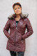 DOUDOUNE CUIR FEMME : LAKA.W