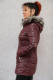 DOUDOUNE CUIR FEMME : LAKA.W
