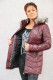 DOUDOUNE CUIR FEMME : LAKA.W