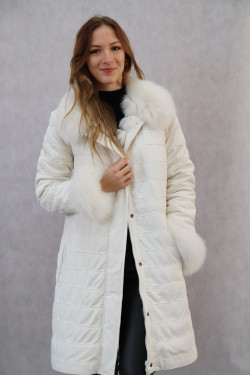 pelisse réversible fourrure femme : 2018.4.I