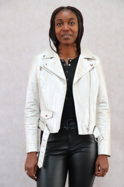 BLOUSON PERFECTO CUIR FEMME : XL.B2.I