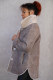 VESTE MOUTON REVERSIBLE FEMME : 19539-Y-75 B
