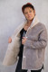 VESTE MOUTON REVERSIBLE FEMME : 19539-Y-75 B
