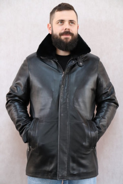 VESTE CUIR HOMME : CARLOS