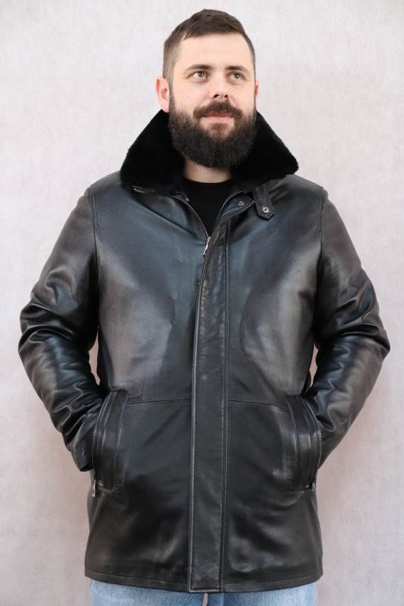 VESTE CUIR HOMME : CARLOS