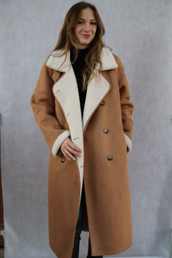 MANTEAU LAINE FEMME : HUDA
