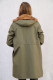 VESTE 3/4 FOURRURE FEMME : FLAVIANA