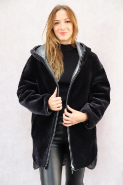 VESTE REVERSIBLE MOUTON FEMME : 19369