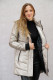 DOUDOUNE CUIR METALLIC FEMME : LIKA.V