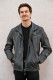 BLOUSON CUIR HOMME : FIETE.A