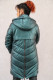 DOUDOUNE CUIR METALLIQUE : LIKA.G