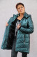 DOUDOUNE CUIR METALLIQUE : LIKA.G