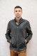 BLOUSON CUIR REVERSIBLE DAIM : JAMES
