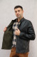 BLOUSON CUIR REVERSIBLE DAIM : JAMES