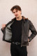 BLOUSON CUIR HOMME : DRISSE