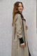 MANTEAU CUIR FEMME : FB.1708