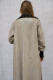 MANTEAU CUIR FEMME : FB.1708