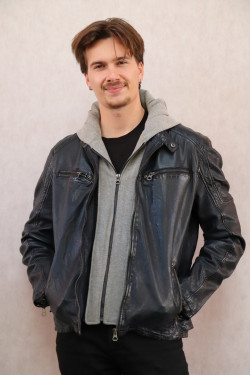 BLOUSON CUIR HOMME : DEVI.B