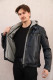 BLOUSON CUIR HOMME : DEVI.B