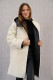 VESTE MOUTON REVERSIBLE FEMME : GERNSEY